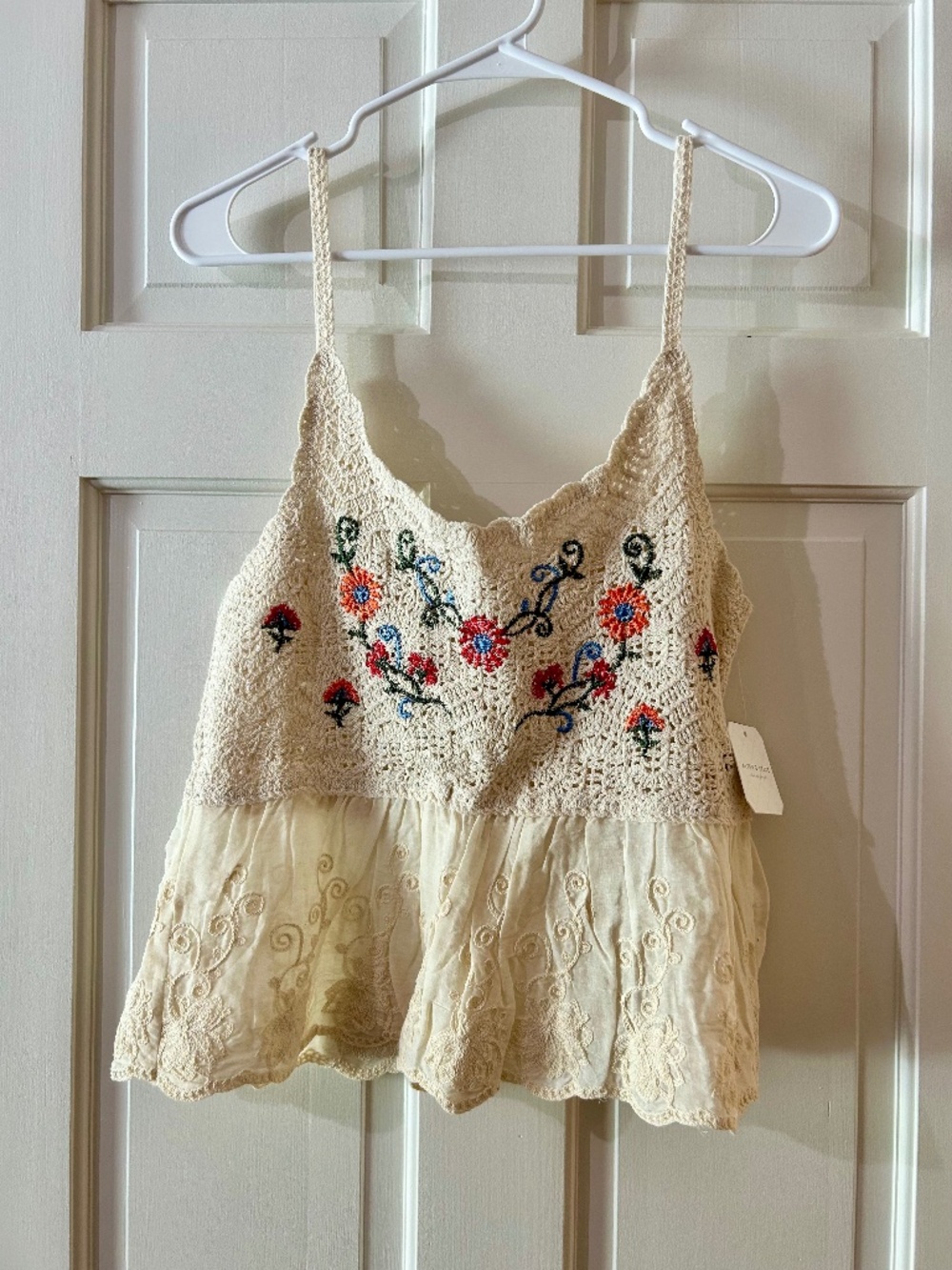 NWT Altar’d State Avery Crochet Tank Top Boho